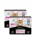 PURINA PRO PLAN Delicate Digestion kalkuni ja ookeanikalade kastmes Multipack 20x85g m&auml;rg toit kassidele, kellel on tundlik seedes&uuml;steem