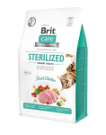 BRIT Care Cat Grain-Free Sterilized Urinary 0.4 kg Teravaba h&uuml;poallergeenne toit  kanalihaga t&auml;iskasvanud steriliseeritud kassidele.