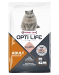 VERSELE-LAGA Opti Life Cat Adult Sensitive Salmon 7.5 kg tundlikele t&auml;iskasvanud kassidele