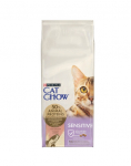 Purina Purina Cat Chow Special Care Sensitive 15 kg  Kuivtoit t&auml;iskasvanud kassidele, kellel on tundlik seedes&uuml;steem.