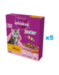 WHISKAS Junior 5x800 qsucha t&auml;istoit kassipoegadele maitsva kanaga