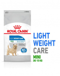 ROYAL CANIN CCN Mini Light Weight Care kuivtoit t&auml;iskasvanud v&auml;ikestele koertele, kellel on kalduvus &uuml;lekaalule 4x1 kg