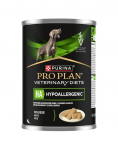 PURINA PRO PLAN Veterinary Diets Canine HA Hypoallergenic 12x400g toiduintolerantsuse korral, m&auml;rgtoit t&auml;iskasvanud koertele ja kutsikatele