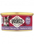 VOSKES Jelly Tuna with Seabass 85 g tuunikalast okasiga galaretis, t&auml;iendav toit kassidele