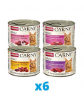 ANIMONDA Carny skonių mi&scaron;inys 24 x 200 g