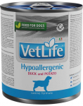 Farmina Vet Life Hypoallergenic Duck & Potato koertele koostisainete ja toitainete talumatuse v&auml;hendamiseks 300 g
