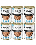RAFI Classic Lambaliha kastmes 6x1240 g m&auml;rgtoit k&otilde;ikidele koerat&otilde;ugudele