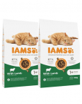 IAMS for Vitality t&auml;iskasvanud kassidele lambalihaga 20 kg (2 x 10 kg)
