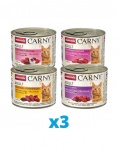 ANIMONDA Carny skonių mi&scaron;inys 12 x 200 g