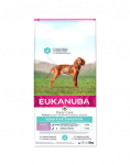 EUKANUBA Daily Care Sensitive Digestion Puppy Chicken 12 kg v&auml;rske kanalihaga tundliku seedetraktiga kutsikatele