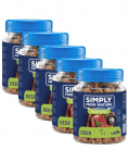 SIMPLY FROM NATURE Smart Bites Deerhound treenerid koertele 5x130g