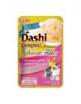 INABA Cat Dashi Delights Delicate Flakes Chicken and Salmon 40g
