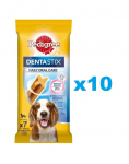 PEDIGREE DentaStix (keskmise t&otilde;u) hambahooldus koertele 70 tk. - 10x180g
