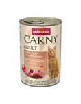 ANIMONDA Carny Adult kanaliha, kalkuniliha ja pardis&uuml;damete komplekt 24 x 400 g