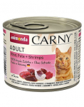 Animonda Carny Adult su jautiena, kalakutiena ir krevetėmis 200 g