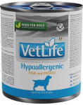 Farmina Vet Life Hypoallergenic Fish & Potato koertele koostisainete ja toitainete talumatuse v&auml;hendamiseks 300 g