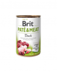 BRIT Pate&Meat duck 400 g pardipasteet koertele