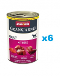 ANIMONDA GranCarno Adult s&uuml;damed 6x400g