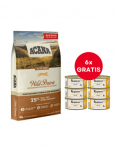 ACANA Wild Prairie Cat 4,5 kg + APPLAWS Cat Adult Mousse Chicken mousse kanaga 6 x 70g TASUTA