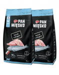 PAN MIĘSKO Kanaari koos forelliga kassidele kr&otilde;buskid S 2x1,6 kg