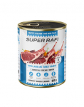 RAFI Super lambaliha ja kalkuniseentega 800g pasteet koertele