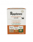 APPLAWS Cat Pouch  12 x 70 g kassi m&auml;rgtoit kana ja k&otilde;rvitsaga