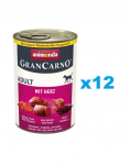 ANIMONDA GranCarno Adult s&uuml;damed 12x400g