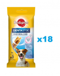 PEDIGREE DentaStix (v&auml;ikestele t&otilde;ugudele) hambaravi koertele 54 tk. - 18x45g
