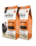 WIEJSKA ZAGRODA Monoproteiiniline kalkun koertele kr&otilde;psud S/M 2x2 kg