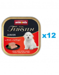 ANIMONDA vom Feinsten Junior veise- ja linnuliha 12x150g