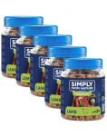 SIMPLY FROM NATURE Smart Bites Lambaliha treenerid koertele 5x130 g