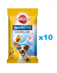 PEDIGREE DentaStix (v&auml;ikestele t&otilde;ugudele) hambaravi koertele 70 tk. - 10x110g