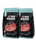 PAN MIĘSKO Sealiha ja metssiga koertele kr&otilde;bedad XL 2x3 kg
