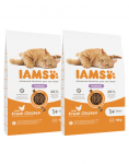 IAMS for Vitality karvatuustidega kassidele v&auml;rske kana 20 kg (2 x 10 kg)