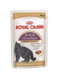 ROYAL CANIN Briti l&uuml;hikarvaline m&auml;rgtoit kastmes t&auml;iskasvanud  kassidele 48x85g