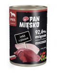 PAN MIĘSKO Kalkun ja hirv m&auml;rg koeratoit 400 g