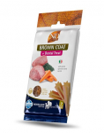 FARMINA N&D Brown Dental Treat Coat Lamb Medium/Maxi 100 g (7 tk) hambaravi keskmise ja suurekasvuliste koerte jaoks.
