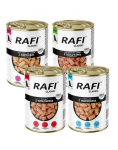 RAFI Classic Erinevate maitsetega kastmega 4x1240 g m&auml;rgtoit k&otilde;ikidele koerat&otilde;ugudele