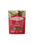 CARNILOVE Dog Soft Snack Duck 200g pehmed maiused t&auml;iskasvanud koertele