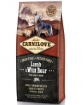 CARNILOVE Lamb&Wild boar  T&auml;iskasvanutele lamba- ja metssealihaga 4 kg