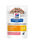 HILL'S Prescription Diet Feline C/D Multicare Urinary hooldus l&otilde;hega 12x85g kotikeses