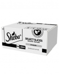 SHEBA Selection Select Slices Poultry Flavours kotikesed 120x85g kastmet&uuml;kkidega: part, kana, linnuliha, part ja kalkun t&auml;iskasvanud kassidele