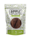 SIMPLY FROM NATURE Meat Strips Liha hirve ribadeks koertele 80 g
