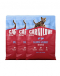 CARNILOVE Active Cat Salmon and Turkey for Kittens 3x2 kg l&otilde;he ja kalkun, k&otilde;ikide t&otilde;ugude kassipoegadele