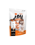 CALIBRA Joy Cat Yummy Chicken and Shrimp Treat 5x15 g kana ja krevetidega, kreemjas maius kassidele