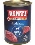 RINTI Singlefleisch Exclusive Horse Pure monoproteiinne hobuseliha 400 g