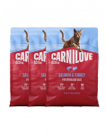CARNILOVE Active Cat Salmon and Turkey Sterilised 3x2 kg l&otilde;he ja kalkun, steriliseeritud kassidele