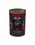 FITMIN For Life dog pate pasztet z wołowiną dla psa 400 g