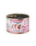 SUPER RAFI Mini kalkuni ja k&uuml;&uuml;likumaksaga 185 g m&auml;rgtoit v&auml;ikestele koerat&otilde;ugudele