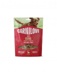 CARNILOVE Dog Soft Snack Quail 200g pehmed maiused t&auml;iskasvanud koertele